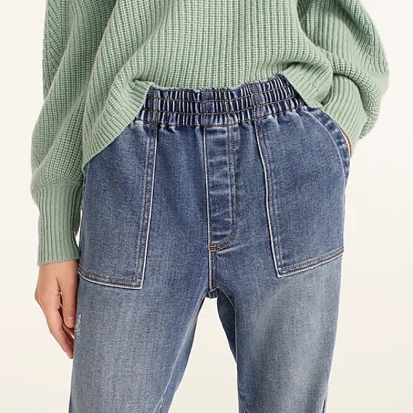 J. Crew denim jogger NWT - Picture 4 of 6